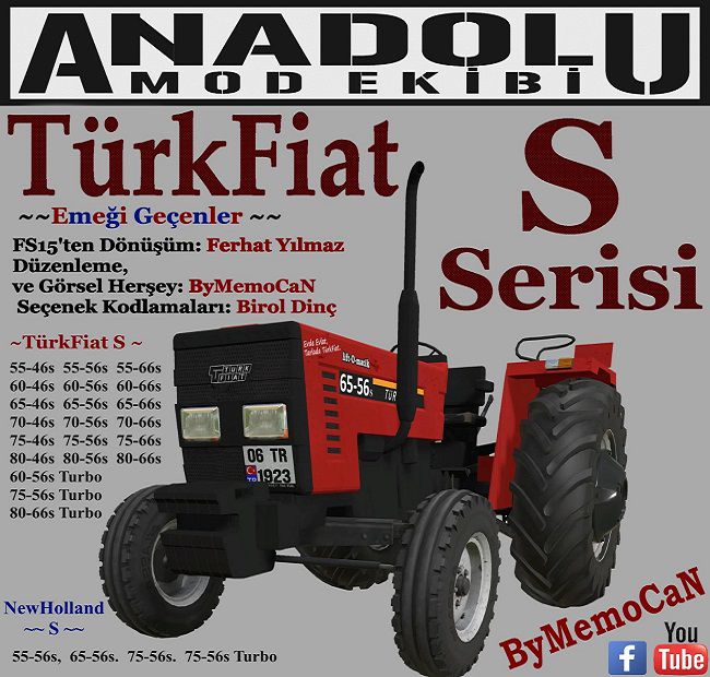 TürkFiat "S" Series v1.0.0.0 для FS19 (1.7.x)