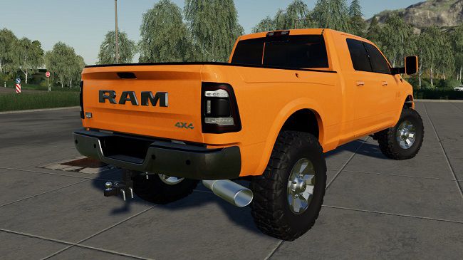 2018 Dodge Ram 2500 Laramie v1.0.0.0 для FS19 (1.7.x)