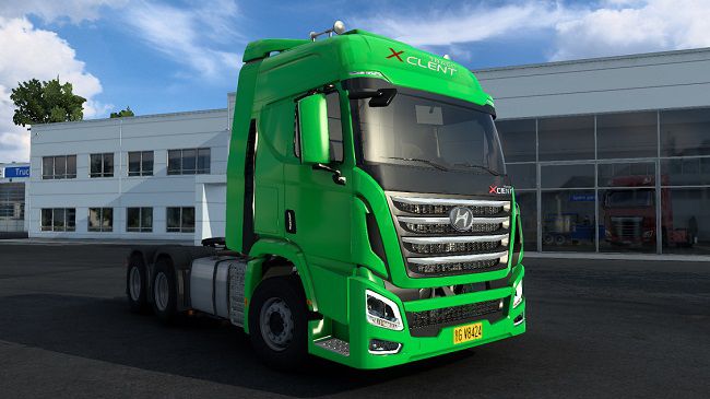 Hyundai Xcient v1.0 для ETS 2 (1.41.x)