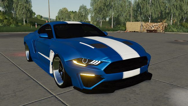 Mustang Rousch Wide body v1.1 для FS19 (1.7.x)