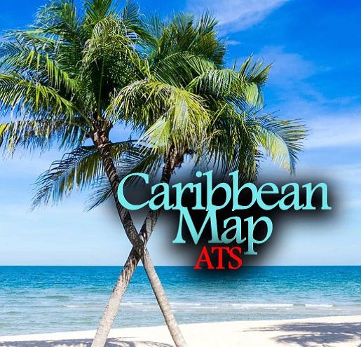 Карта Caribbean Map v1.2.2 для ATS (1.44.x)