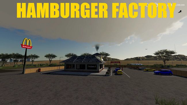 Hamburger Factory v1.0.0.0 для FS19 (1.7.x)