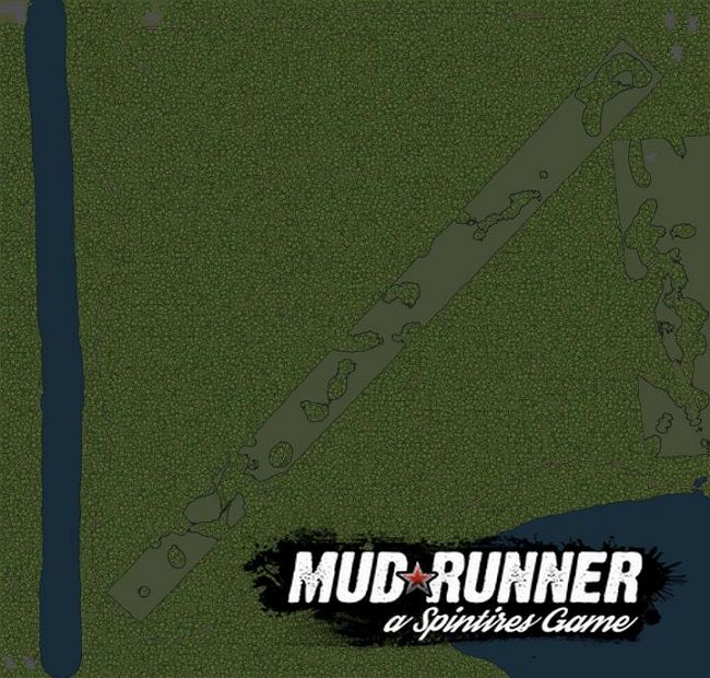 Карта "Мостовая Дорога" для Spintires: MudRunner
