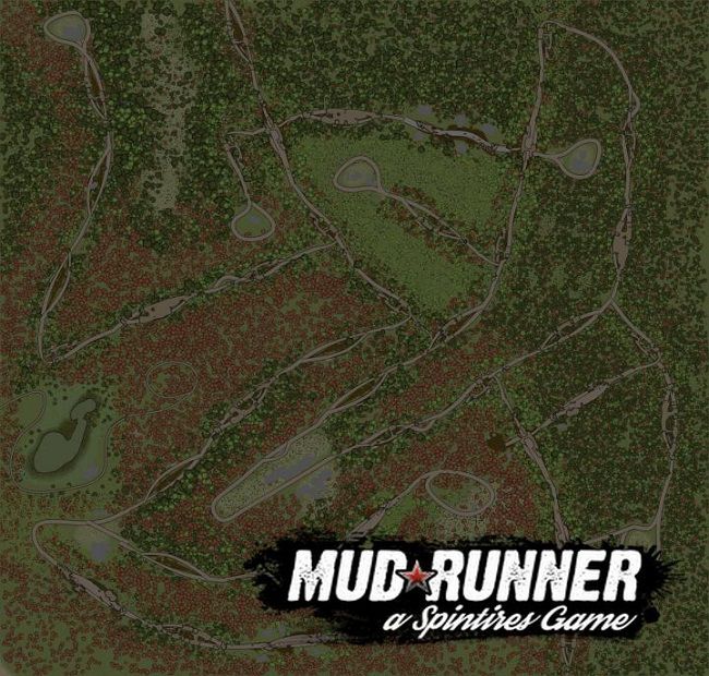Карта "Убитые дороги" для Spintires: MudRunner