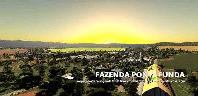 Карта Fazenda Ponte Funda v1.0.0.0 для FS19 (1.7.x)