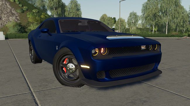 Dodge Challenger SRT Demon v1.0.0.0 для FS19 (1.7.x)