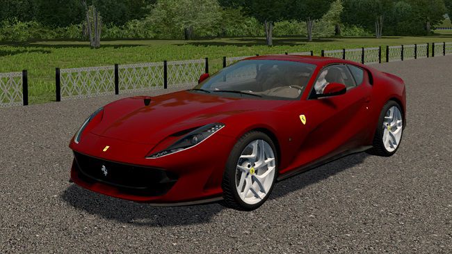 Ferrari 812 Superfast 2020 для City Car Driving (1.5.9.2)