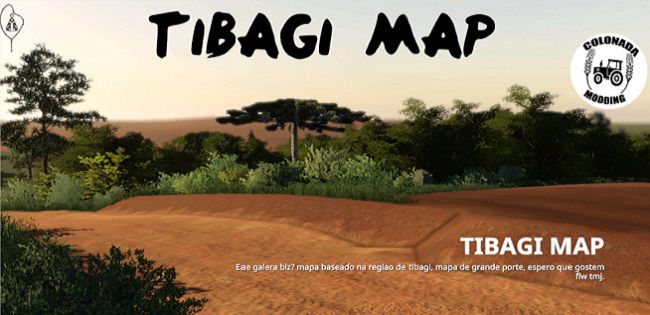 Карта Tibagi (Brazil) v1.0.0.0 для FS19 (1.7.x)
