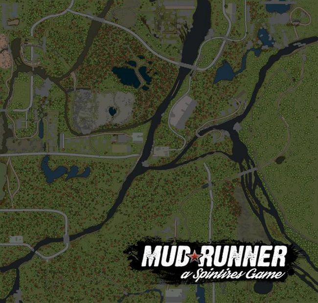 Карта "Колесо фортуны" для Spintires: MudRunner