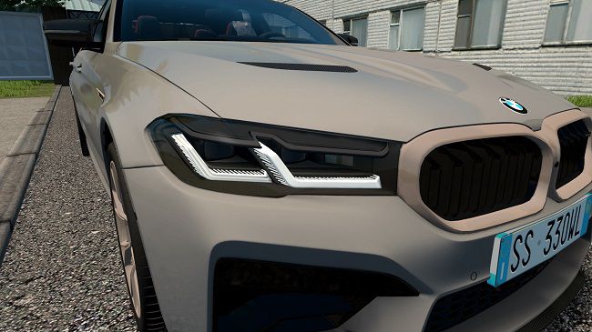 2021 BMW M5 CS (F90 LCI) v1.0 для City Car Driving (1.5.9.2)