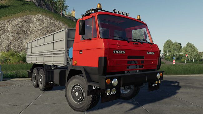 Tatra 815 red v1.0.0.0 для FS19 (1.7.x)