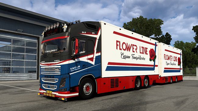 Volvo FH16 Flowerline ETS2 v3.0