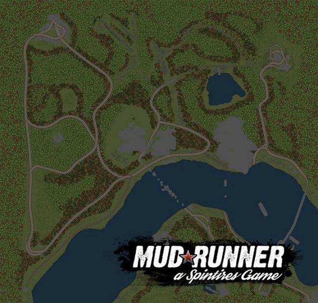 Карта "Песня о неопытном журавле" для Spintires: MudRunner