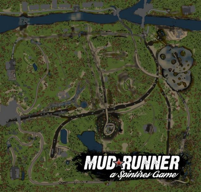 Карта "Красноуральск" для Spintires: MudRunner