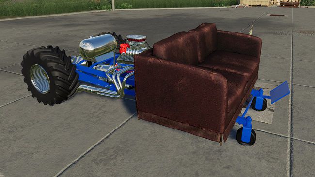 Supercharged Couch v1.0.0.0 для FS19 (1.7.x)