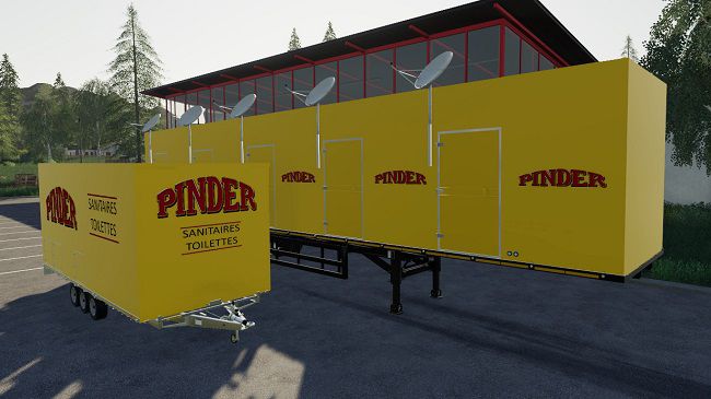 Pack Pinder Trailers v1.0.0.0 для FS19 (1.7.x)