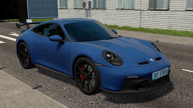 2022 Porsche 911 GT3 (922) v1.0 для City Car Driving (1.5.9.2)