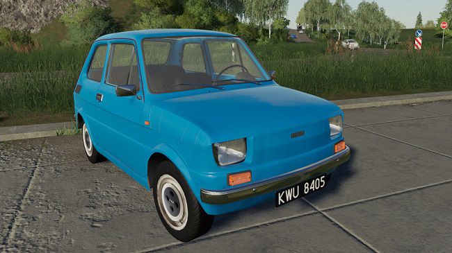 Fiat 126p-1 v1.0.0.0 для FS19 (1.7.x)