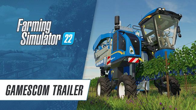 Первый геймплейный трейлер Farming Simulator 22