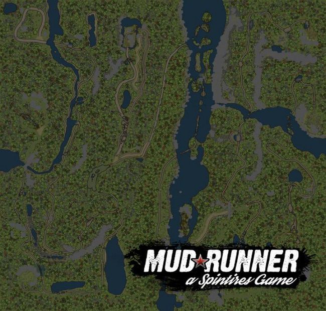 Карта "Сполохи" для Spintires: MudRunner