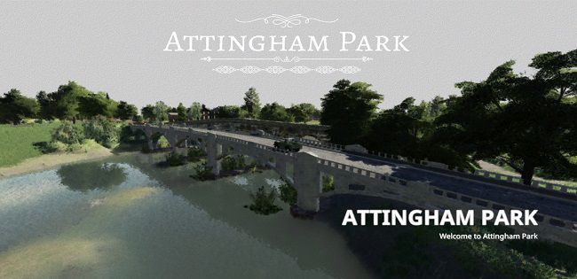 Карта Attingham Park v1.1.0.1 для FS19 (1.7.x)