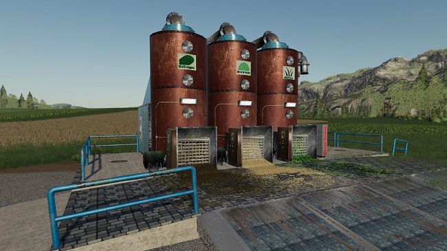 Mixed feed plant (with level indicator) v3.0 для FS19 (1.7.x)