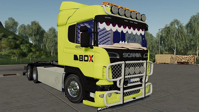 Scania BDX HKL v1.0.0.0 для FS19 (1.7.x)