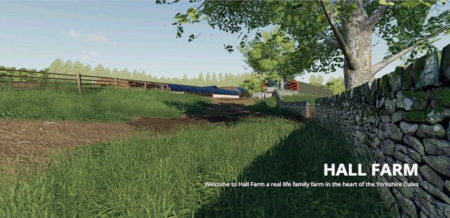 Карта Hall Farm v1.0.0.2 для FS19 (1.7.x)