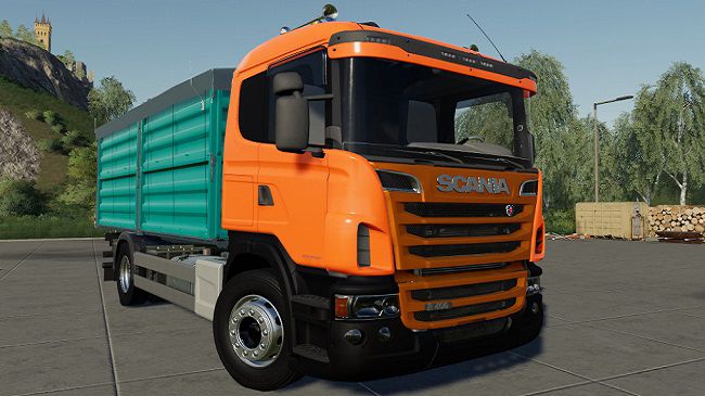 Scania R Grain/Overloader v1.0.0.0 для FS19 (1.7.x)