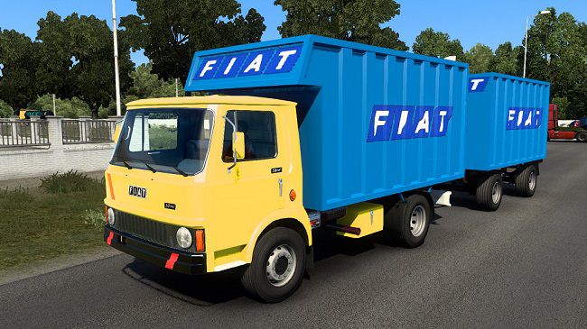 FIAT 50 NC v1.3 для Euro Truck Simulator 2 (1.44.x)
