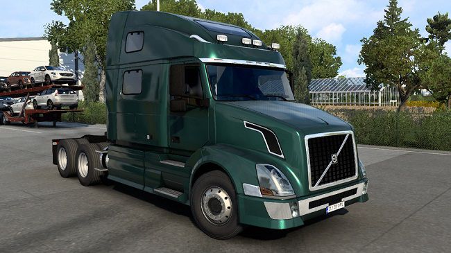 Volvo VNL 780 from ATS for ETS2 v3.2 для Euro Truck Simulator 2 (1.45.x)