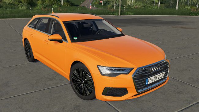 Audi A6 Avant v1.0.0.0 для FS19 (1.7.x)