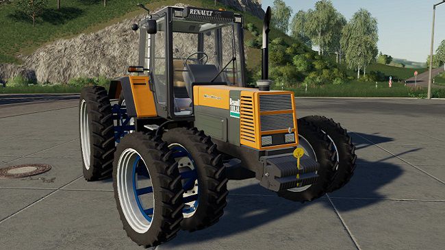 Tractor Renault 110.14 TX v1.2.0.0 для FS19 (1.7.x)