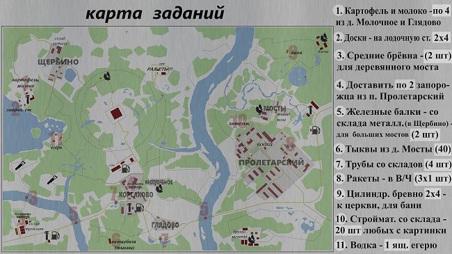 Карта "Ракетная база XL" для Spintires: MudRunner