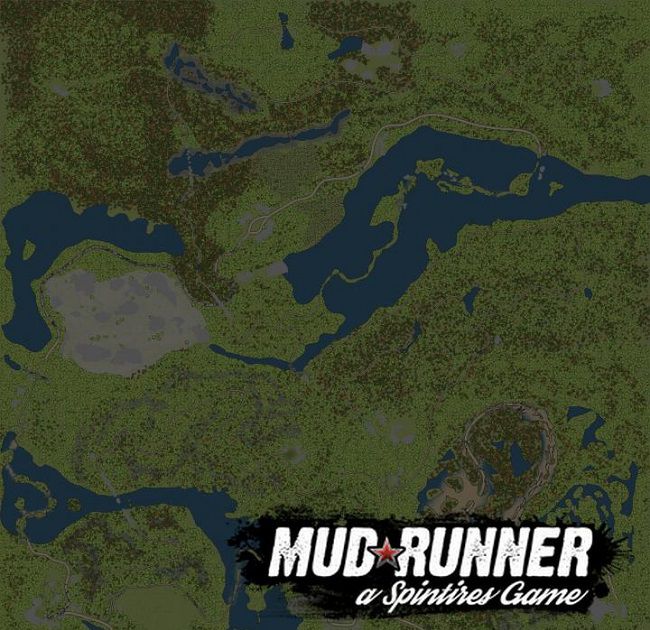 Карта "Грузи-вози 3" для Spintires: MudRunner