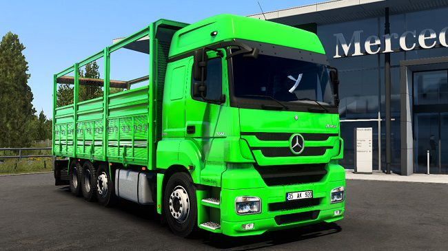 Mercedes Axor 3240 v4.2 для Euro Truck Simulator 2 (1.43.x)