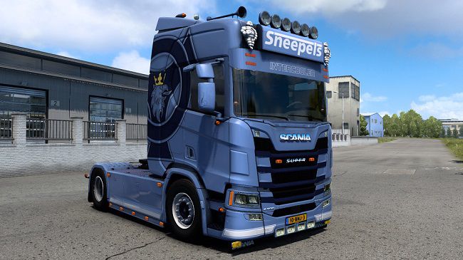Scania R500 Sneepels v1.0 для Euro Truck Simulator 2 (1.46.x)