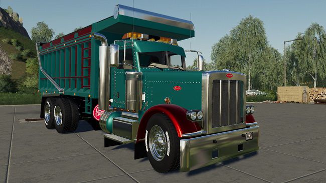 Peterbilt 379 Dump Truck v3.0 Final для FS19 (1.7.x)