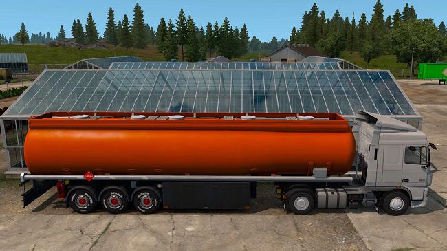 Ownable Fuel Cistern v1.0 для Euro Truck Simulator 2 (1.47.x)