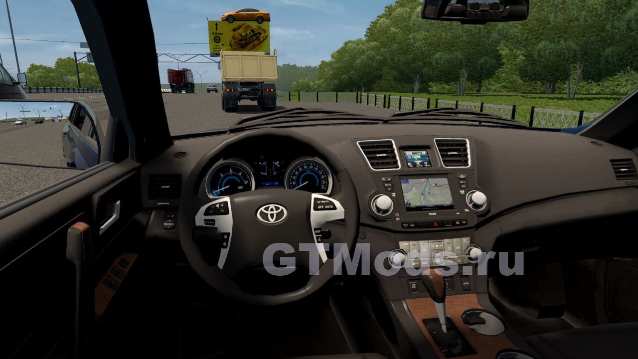 Toyota Highlander Hybrid для City Car Driving (1.5.9.2) » Моды для игр про  автомобили от GTMods.ru