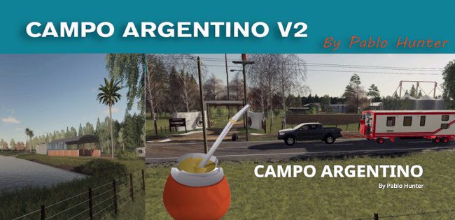 Campo Argentido v2.0.0.0 для FS19 (1.7.x)