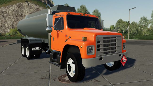 International S1900 fuel truck v1.0.0.0 для FS19 (1.7.x)