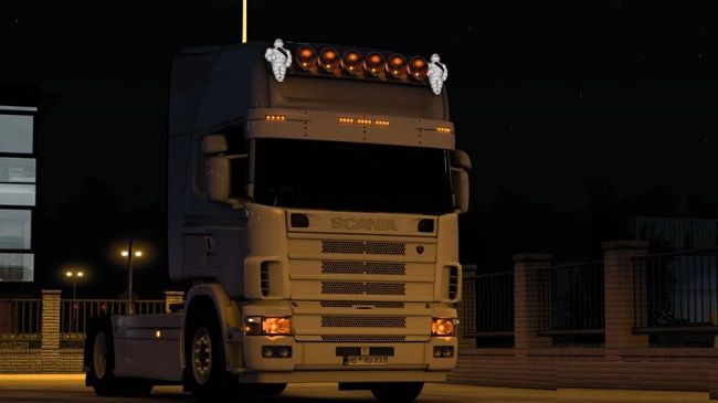 Hella Orange Lights For All Truck v1.0 для ETS 2 (1.42.x)