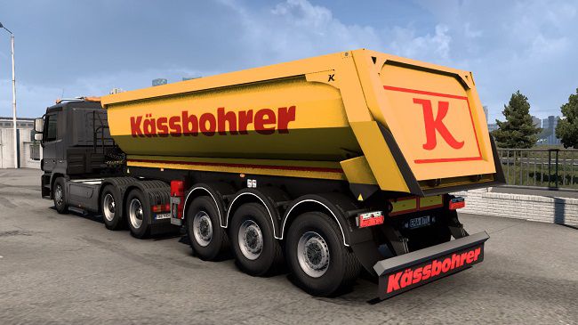 Kassbohrer K.SKS Tipper v1.0 для ETS 2 (1.43.x)