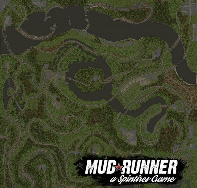 Карта "Затяжная работа" для Spintires: MudRunner