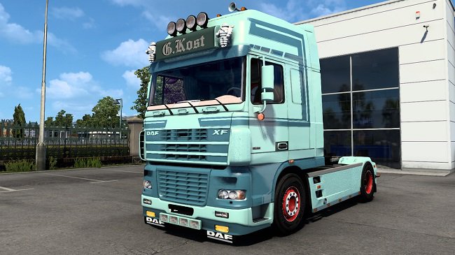 DAF XF 95 Cooiman для ETS 2 (1.42.x)