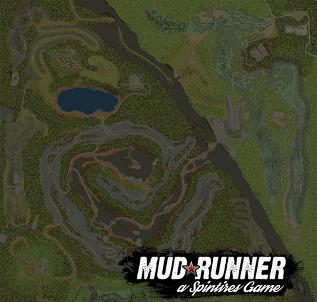 Карта "Урал 14: Доехать Бы" v2.0 для Spintires: MudRunner