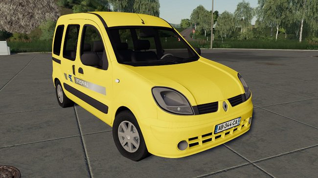 Renault Kangoo LAPOSTE v1.0.0.0 для FS19 (1.7.x)