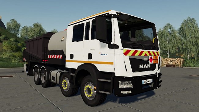 MAN gravel truck v1.0.0.0 для FS19 (1.7.x)