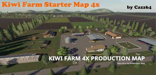Карта Kiwi Farm Starter v5.0 для FS19 (17.x)